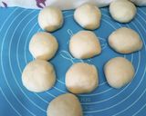 エコ料理　ひよこ豆茹で汁100%で塩パン作り方4写真
