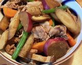 根菜☆牛肉とごぼうと人参と。八幡巻作り方12写真