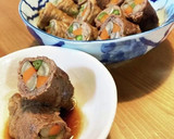 根菜煮☆豚肉とごぼうとさつまいもと椎茸作り方8写真