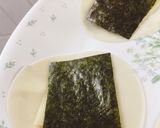 海苔明太チーズの簡単♡餃子の皮巻き焼き作り方2写真
