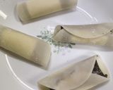 海苔明太チーズの簡単♡餃子の皮巻き焼き作り方4写真