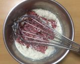 超簡単☆ふんわりあぶ玉風豆腐ハンバーグ煮作り方2写真