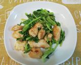 つぼみなとささみの中華炒め作り方8写真