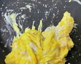 サラダ海老ほうれん草卵#春三色#マヨ炒め作り方8写真