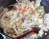 豚ひき肉とたっぷり野菜のチンジャオロース作り方3写真
