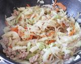 豚ひき肉とたっぷり野菜のチンジャオロース作り方4写真