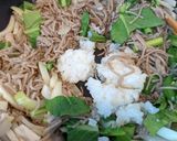 乾麺そばで★そば飯おにぎり作り方5写真