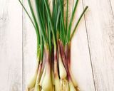 島らっきょうのマヨポン塩昆布和え作り方1写真