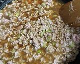 豆腐とひき肉のオイスターソース煮込み作り方6写真