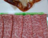 簡単!牛カルビ焼肉♪付け合わせも美味!作り方1写真