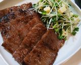 簡単!牛カルビ焼肉♪付け合わせも美味!作り方5写真