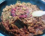 ちりめんキャベツとポークのトマ味噌煮込み作り方3写真