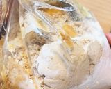 簡単・米粉のきな粉たっぷりクッキー作り方1写真