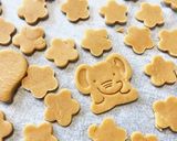 簡単・米粉のきな粉たっぷりクッキー作り方4写真
