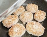 卵不使用☆フワフワハンバーグ作り方5写真