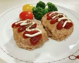卵不使用☆フワフワハンバーグ作り方6写真