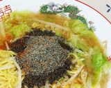 黒すり胡麻ラーメン(味噌)作り方8写真