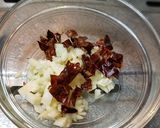 菜の花とイカ下足のペペロンチーノ作り方2写真