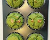 小豆と抹茶のグルテンフリーマフィン作り方6写真