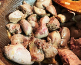 鶏レバーの甘辛煮☆山梨B級グルメ風作り方3写真