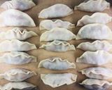 きのことミニトマトの焼き餃子作り方3写真