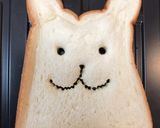 ✨トーストしてにゃ✨ねこぱん。作り方6写真