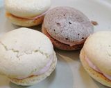 簡単　マカロン（チョコﾌﾟﾚｰﾝ抹茶）作り方16写真