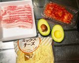 アボキチ◎｜アボキムチーズ、豚肉巻いて。作り方1写真