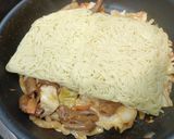 超簡単！味噌ホルモン焼きそば！！作り方6写真