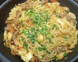 超簡単！味噌ホルモン焼きそば！！作り方8写真