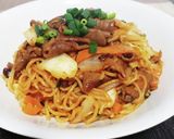 超簡単！味噌ホルモン焼きそば！！作り方9写真