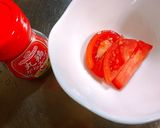簡単トマトうどん作り方1写真