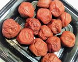 ちくわの磯辺揚げ鶏ひき肉と梅入り作り方2写真