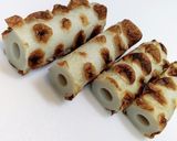 ちくわの磯辺揚げ鶏ひき肉と梅入り作り方6写真