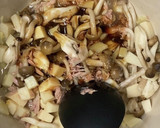 バター風味のツナしめじ筍の炊き込みごはん作り方6写真