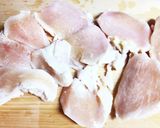 柔かい鶏むね肉のチ−ズ焼き作り方2写真