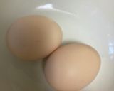 簡単　カニカマ卵丼作り方1写真