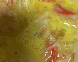 簡単　カニカマ卵丼作り方6写真