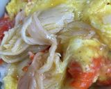 簡単　カニカマ卵丼作り方10写真