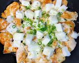 鶏胸肉とはんぺんの醤油チーズ焼き作り方7写真