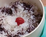 猫の日弁当ニラ玉サラダ日の丸ご飯覚書作り方7写真