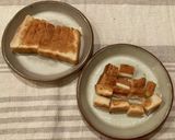 【離乳食9か月〜】きな粉トースト作り方3写真