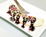 チョコバナナ(◍•ᴗ•◍)作り方3写真