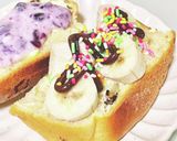 食パンでチョコバナナ作り方3写真