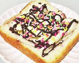 食パンでチョコバナナ作り方4写真