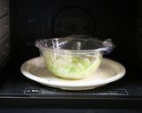 白ネギとカニかまの旨だし海苔和え。作り方3写真