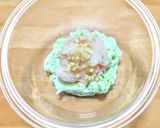 ピーマンのエビしんじょう詰め蒸し餡かけ作り方4写真