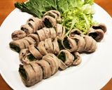 三つ葉とレタスの豚ばら巻き！ヘルシー哉♪作り方6写真