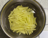 じゃがいもとザーサイの炒め物作り方1写真