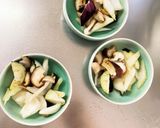 根菜茄子肉無オイスター炒味温野菜サラダ作り方12写真